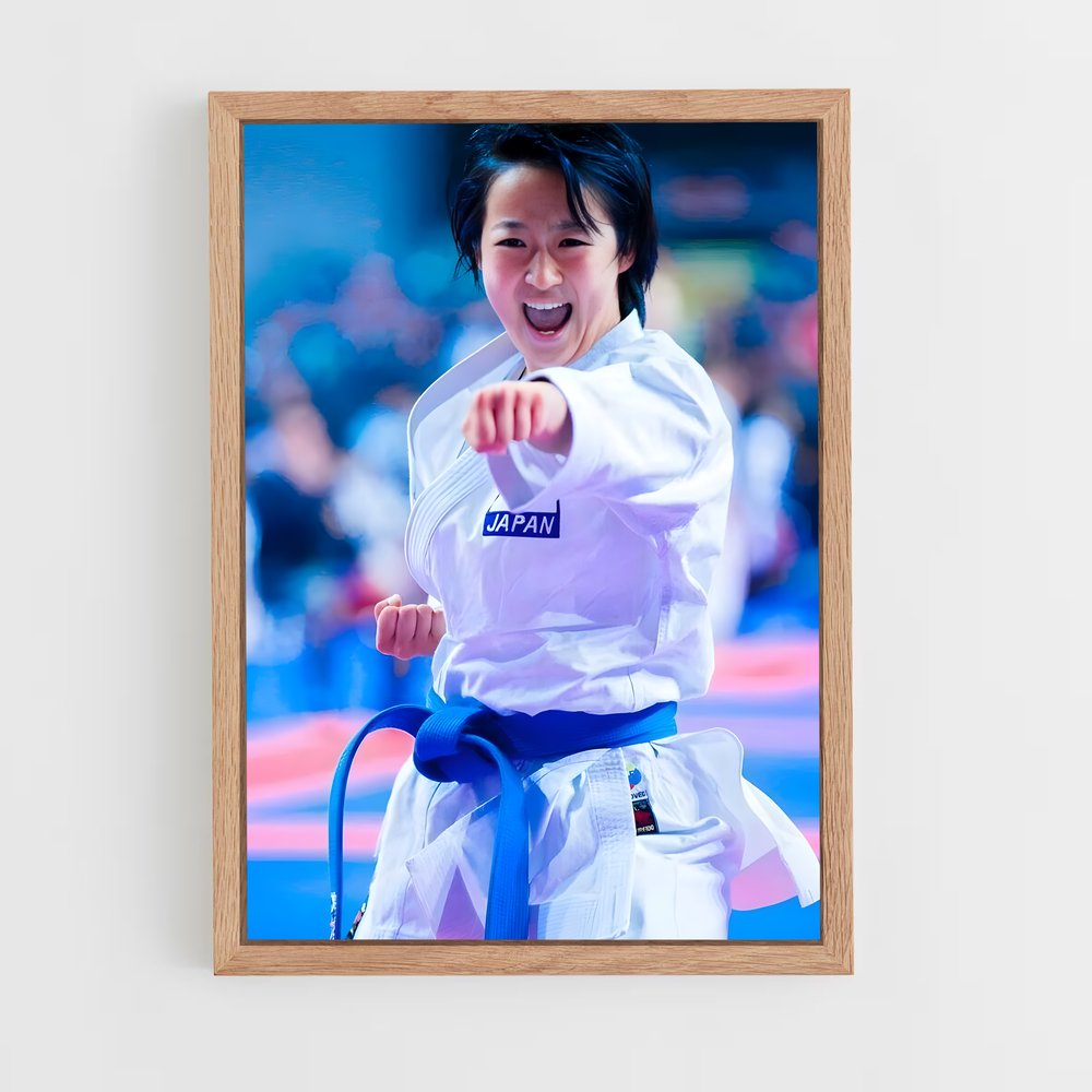 Poster Force du Kimono – affiche Karaté (vue 4)